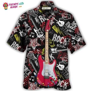 Guitar Rock Soul Merry Christmas Happy Hawaiian Shirt – Trendy KLA