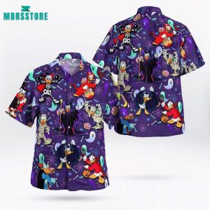 Halloween Duck Funny Trendy Hawaiian Shirt