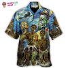 Halloween Zombie Crazy Starry Night Funny Boo Art Style Hawaiian Shirt – Trendy KLA