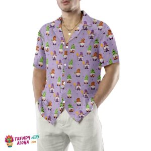Happy Halloween Gnomes Hawaiian Shirt, Funny Halloween Shirt, Best Gift For Halloween