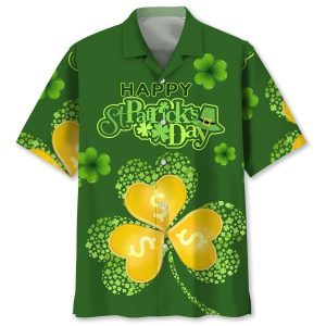 Happy Irish St.Patrick Day Trendy Hawaiian Shirt