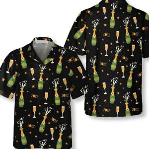 Happy New Year Trendy Hawaiian Shirt, Group Hawaii Shirt Summer Gifts, Gifts For Bachelor Party, Best Gifts For Men, Gift For Family.