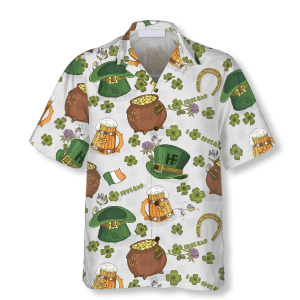 Happy Saint Patrick’s Day Ireland Proud Pattern 2 Trendy Hawaiian Shirt