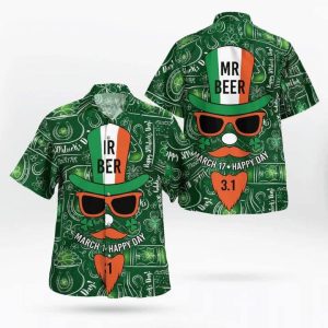 Happy St. Patrick’s Day Irish Shirt – Whiskey Irish Beer Mr. Beer March 17 Happy Day – Hawaii Shirt