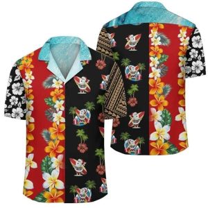 Hawaii Mele Kalikimaka Christmas Tropical Flower Hawaiian Shirt