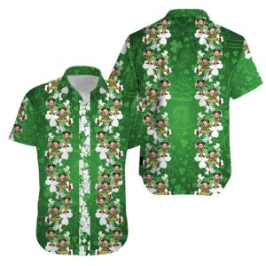 Hawaiian KLA Shirts Irish St Patrick’s Day Leprechaun Shamrock