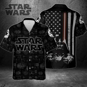 Hawaiian Shirt with Darth Vader Vivid Custom Print