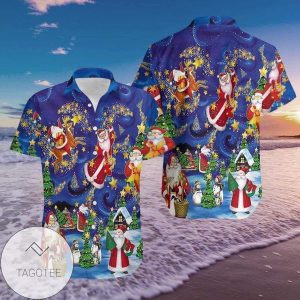 Hawaiian Shirts Believe In The Magic Of Christmas
