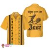 Here For The Beer Bowling Hawaiian Shirt, Drinking And Bowling Shirt, Best Gift For Bowling Players