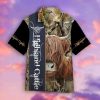 Highland Cattle Cow Camouflage Hawaiian Shirt For