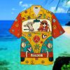 Hippie Cow 3D Trendy Hawaiian Shirt, Hippie 3D Trendy Hawaiian Shirt, Cow Hawaii Shirt