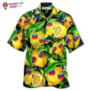 Hippie Funny Lemon Peace Hawaiian Shirt – Trendy KLA