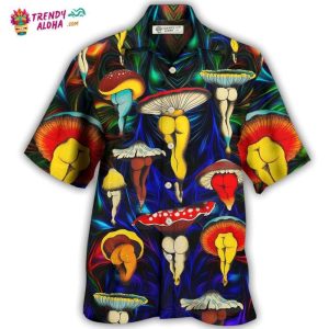 Hippie Mushroom Funny Style Love Life Hawaiian Shirt – Trendy KLA