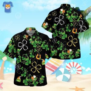Hockey Patricks Day Hawaiian Shirt For Men And Women