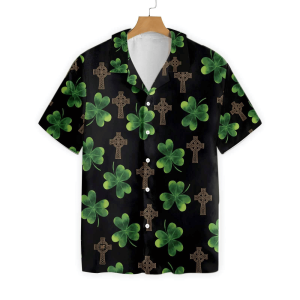 Hooligan Shamrock Irish Saint Patrick’s Day Hawaiian Shirt