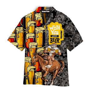 Horse I Like Horse And Beer Trendy Hawaiian Shirt
