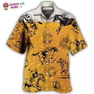 Horse Racing And Beer Hawaiian Shirt – Trendy KLA