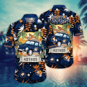 Houston Astros MLB Hawaiian Shirt Brightnesstime KLA Shirt