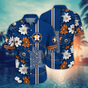 Houston Astros MLB Hawaiian Shirt Coastal Ball Game Shirts