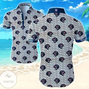 Houston Texans Pride Eloquently Displayed on Hawaiian Shirt