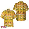 I Love Christmas Shirt For Men With Christmas Pattern, Cute Christmas Hawaiian Shirt