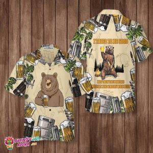 I Tried To Be Good Beer Camping Hawaiian Shirt, Funny Beer Shirt For Camping, Best Gift For Beer Lovers
