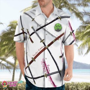 Iconic Swords Anime Cosplay Hawaiian Shirt Limited Edition Unisex