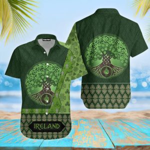 Immerse in Irish Charm with St Patrick Day Hawaiian Shirt