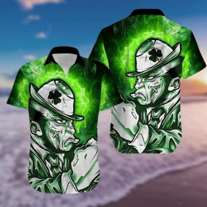 Irish Charm: Happy St. Patrick’s Day Hawaiian Shirt