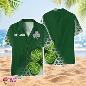 Irish St Patricks Day KLA Hawaiian KLA Beach Shirt