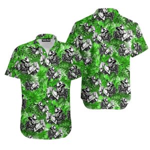 Irish St Patrick’s Day Green Shamrock Hawaiian Shirts