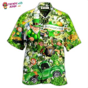 Irish Wish You A Happy Saint Patrick’S Day Hawaiian Shirt – Trendy KLA