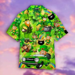 Irish Wish You A Happy Saint Patricks Day Hawaiian Shirt For