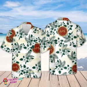 Jameson Hawaiian Flowers Pattern Shirt, Hawaiian Beer Lover Shirt, Classic Flowers Beer KLA Shirt