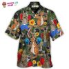 Kangaroo Boxing Tropical Vibe Funny Art Hawaiian Shirt – Trendy KLA