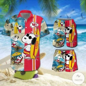 Kansas City Chiefs Snoopy Themed Hawaiian Shirt Exclusive Edition