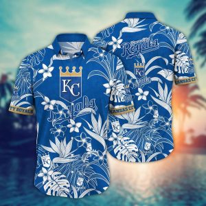 Kansas City Royals MLB Hawaiian Shirt Lush Greenerytime KLA Shirt
