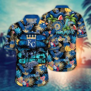 Kansas City Royals MLB Hawaiian Shirt Sandcastles KLA Shirt
