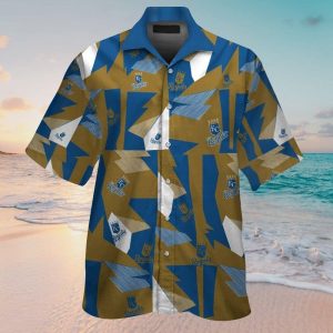 Kansas City Royals Short Sleeve Button Up Tropical Hawaiian Shirt VER02