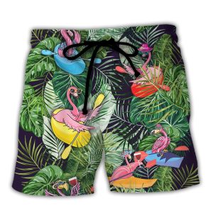 Kayaking Funny Flamingo Playing Kayaking Just Add Water Tropical Kayaking Lover – Beach Shor
