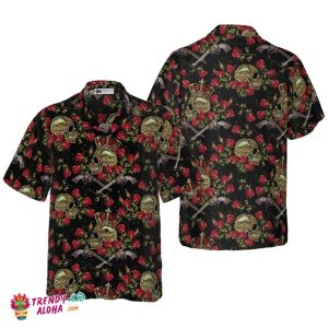 King Of Pirates In Crown Hawaiian Shirt