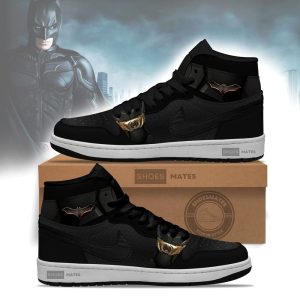 Kirklynnagency Batman AJ1 High Sneakers Shoes For Men And Women (1)