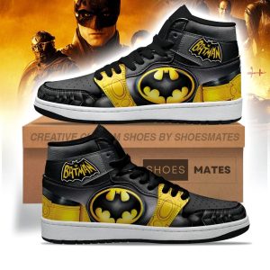 Kirklynnagency Batman AJ1 High Sneakers Shoes For Men And Women (1)