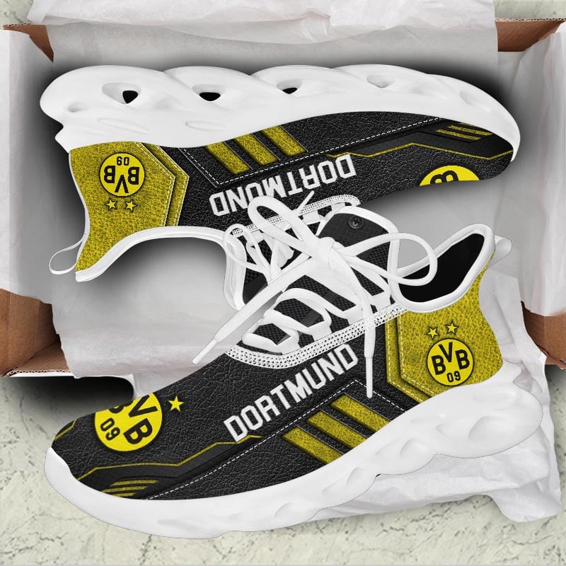 Kirklynnagency Borussia Dortmund Max Soul Shoes Sneakers For Men And Women 2 (3)