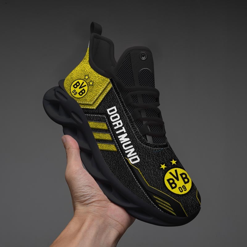 Kirklynnagency Borussia Dortmund Max Soul Shoes Sneakers For Men And Women 2 (4)