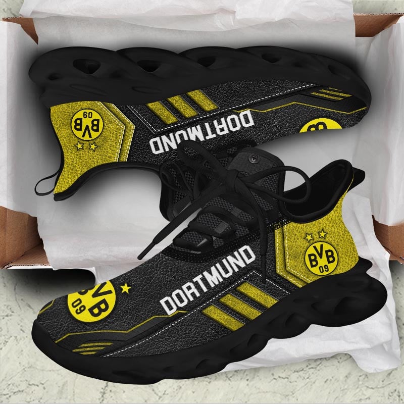 Kirklynnagency Borussia Dortmund Max Soul Shoes Sneakers For Men And Women 2 (6)