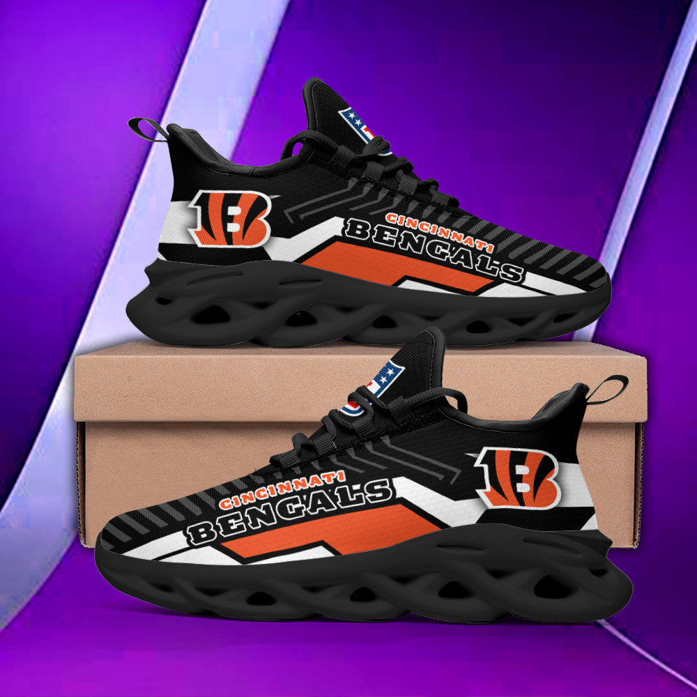 Kirklynnagency Cincinnati Bengals Max Soul Shoes Sneakers For Men And Women 89 (1)