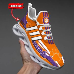 Kirklynnagency Clemson Tigers Max Soul Shoes Sneakers For Men And Women 3 (1)