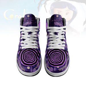 Kirklynnagency Coraline x Halloween AJ1 High Sneakers Shoes For Men And Women (2)