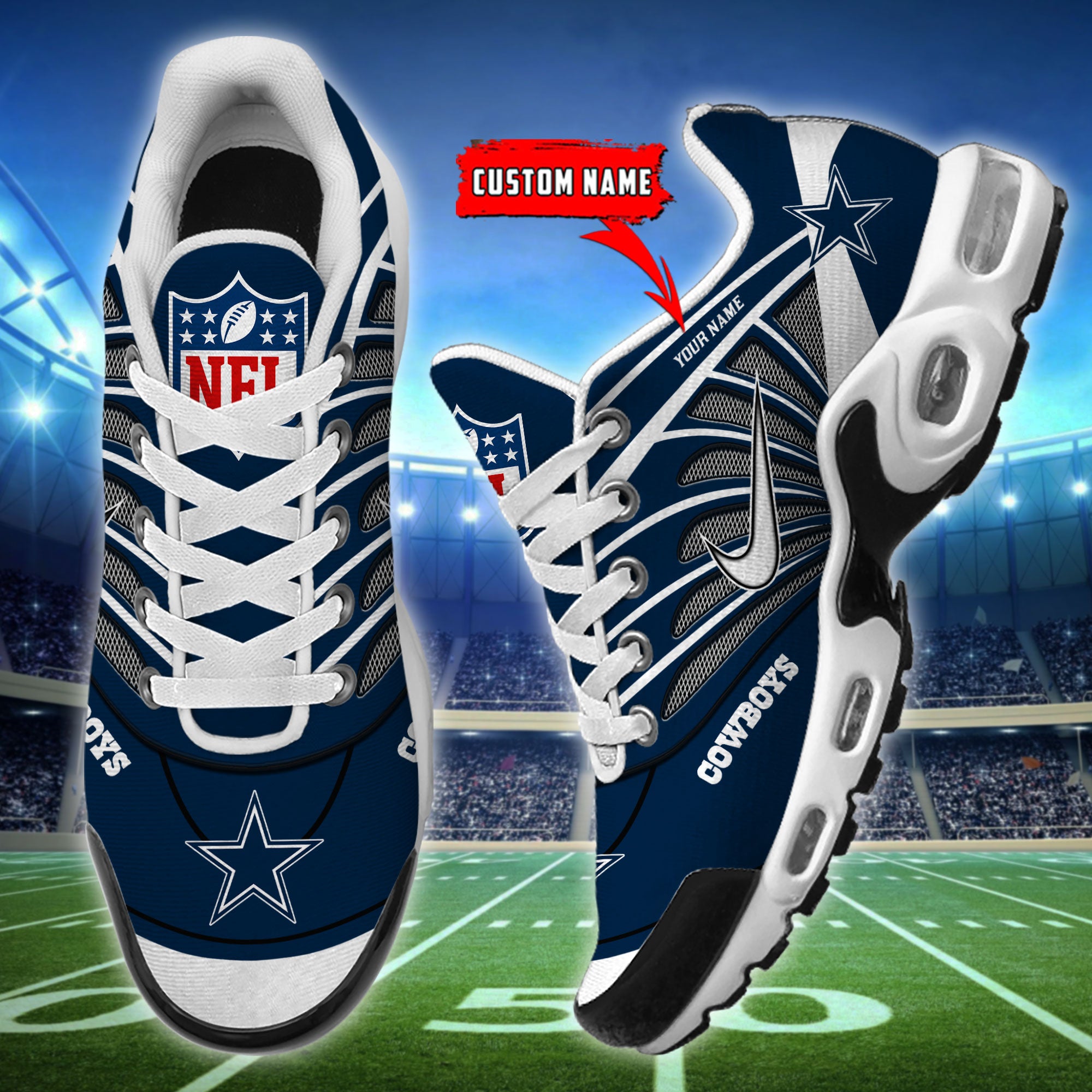 Kirklynnagency Dallas Cowboys TN Shoes Sneakers For Men And Women (2)